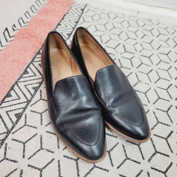 MADEWELL The Frances Loafer in Black, sz 8 - Picture 1 of 13